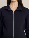 Maternity Winter Fleece Co-ord Set with Zip - Navy Blue