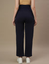 Maternity Winter Fleece Co-ord Set with Zip - Navy Blue