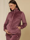 2pc. Maternity Winter Set- Velvet