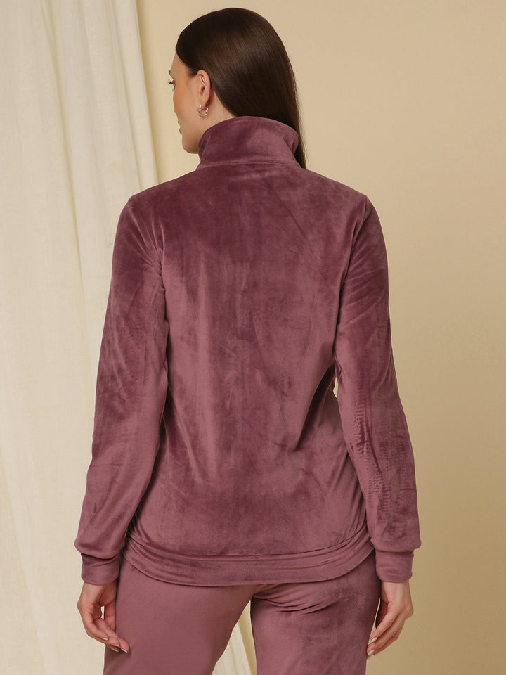 2pc. Maternity Winter Set- Velvet