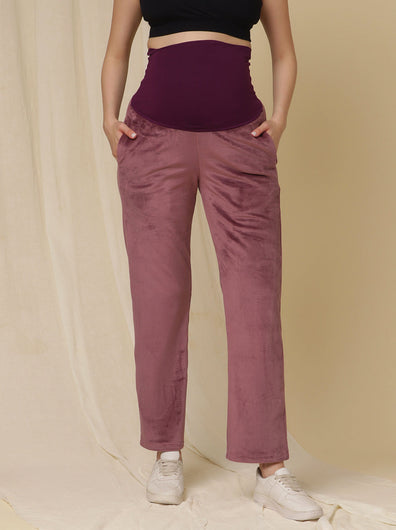 Maternity Winter Pants - Velvet