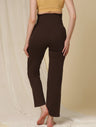 Maternity French Terry Wide-Leg Pants