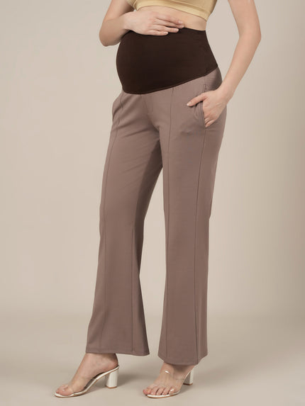Mousse Maternity Pintuck Bootcut Pants