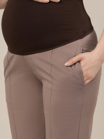 Mousse Maternity Pintuck Bootcut Pants