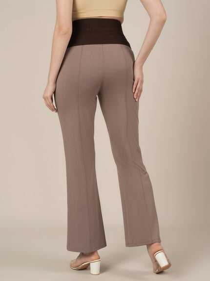Mousse Maternity Pintuck Bootcut Pants