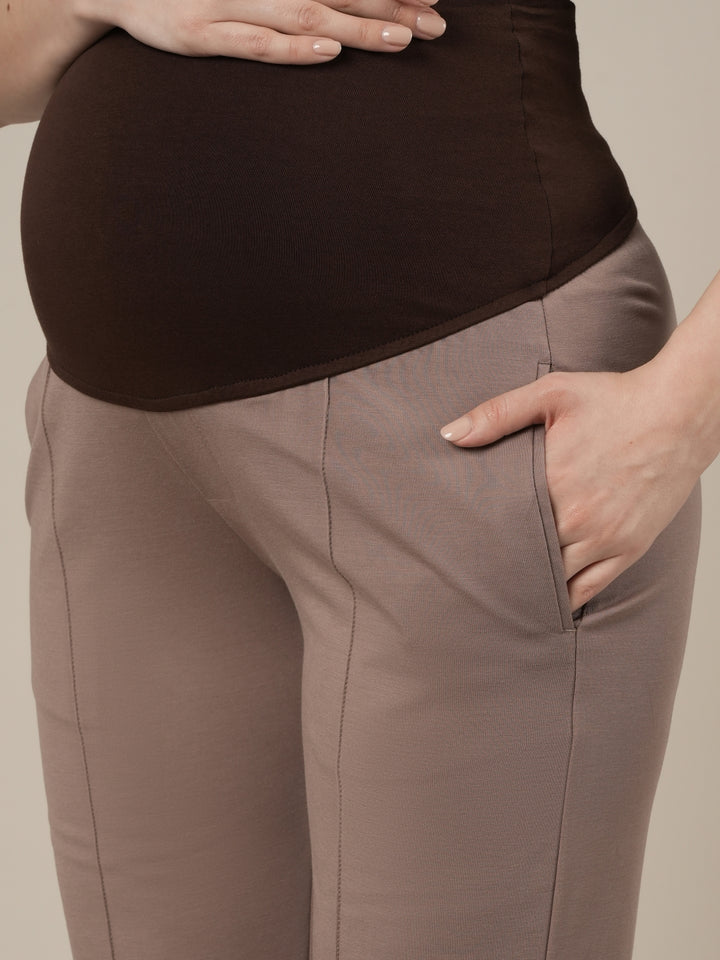 Mousse Maternity Stretchy Wide Leg Pants