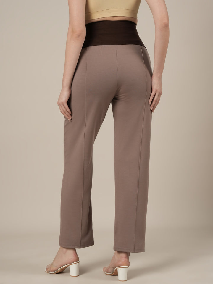 Mousse Maternity Stretchy Wide Leg Pants