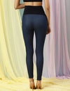 High-rise Maternity Jeggings- Blue