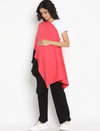 6-in-1 Nursing Cover- Peach/Black