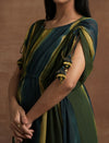Ombre Maternity Gown with Tassel Details