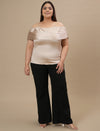 Plus Size Off Shoulder Top