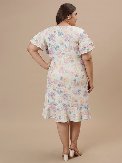 Plus Size Sequin Sheath Dress