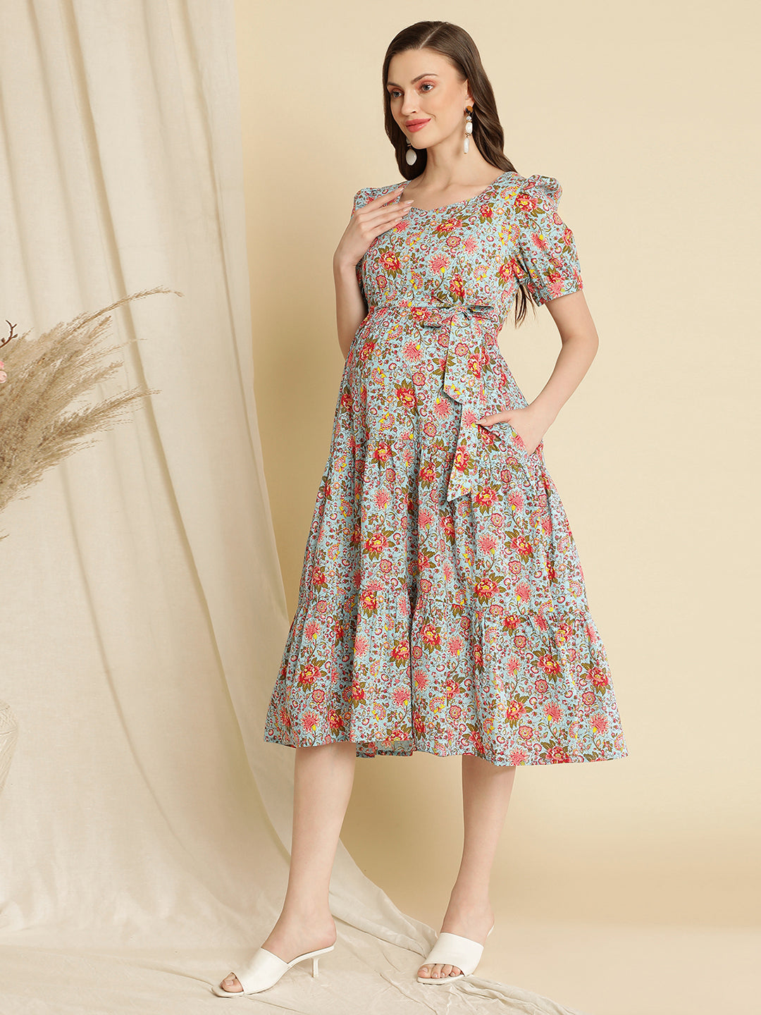 Buy Pregnancy Cotton Dress