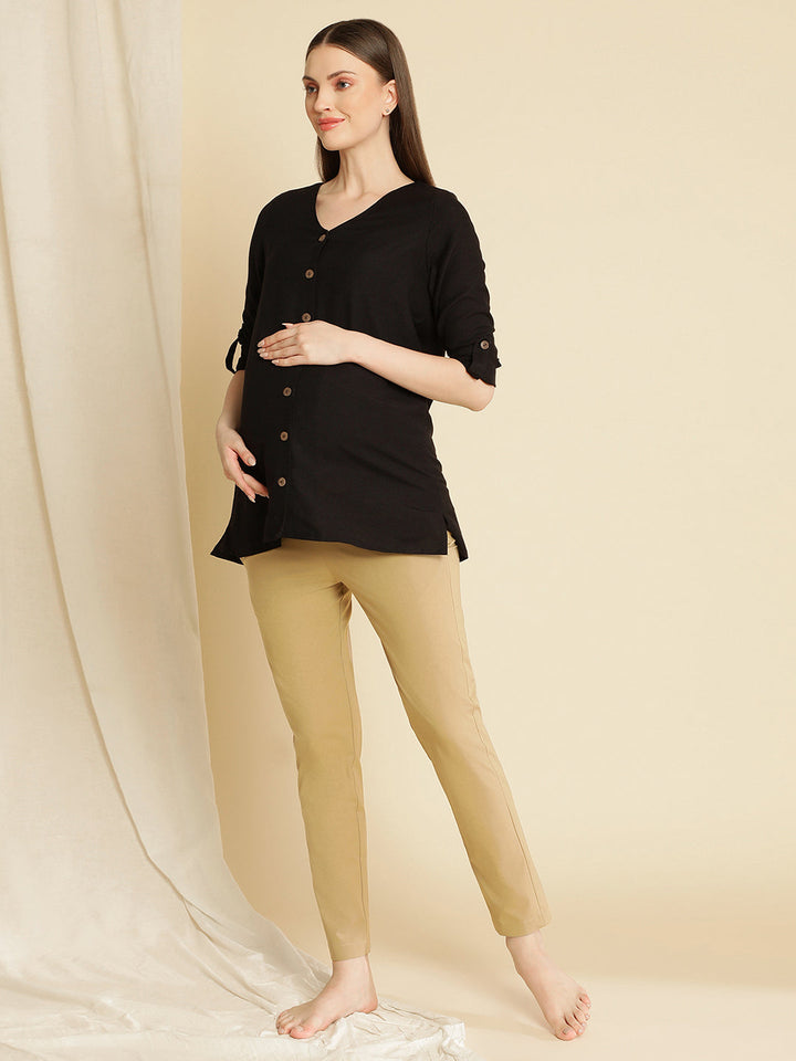Pregnancy Cotton Formal Pants