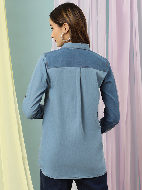 Feeding Denim Shirt