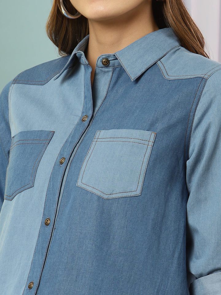 Feeding Denim Shirt