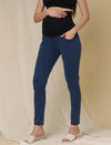 Slim-fit Maternity Denim Pants- Blue