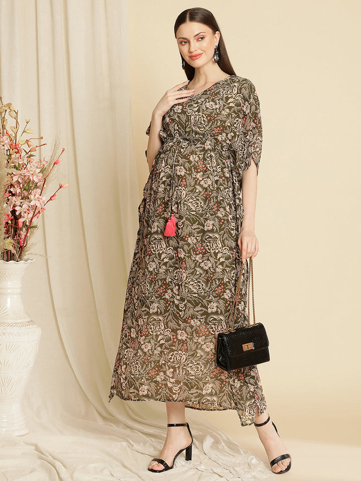 Pregnancy Kaftan Dress