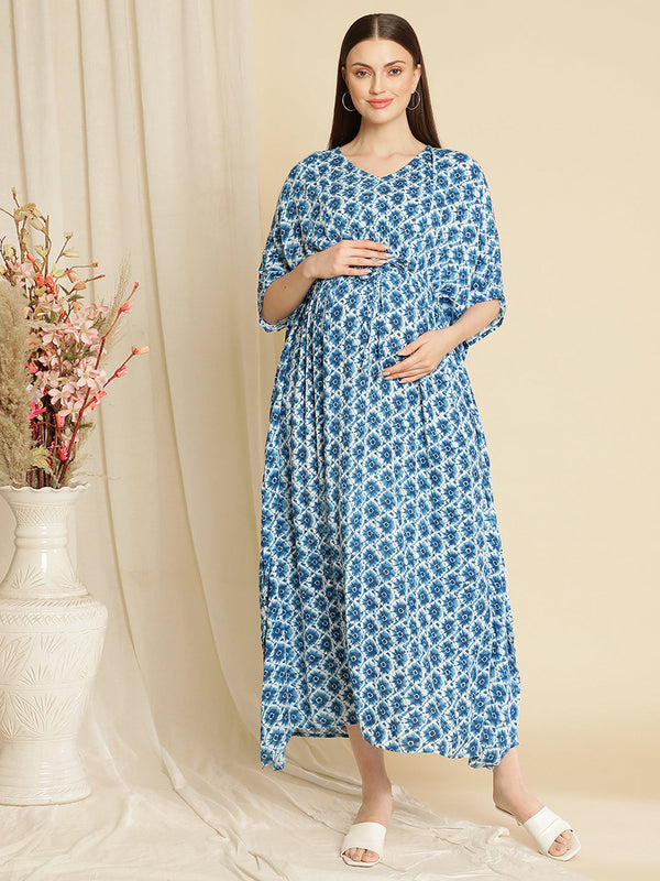 Pregnancy Kaftan Gown