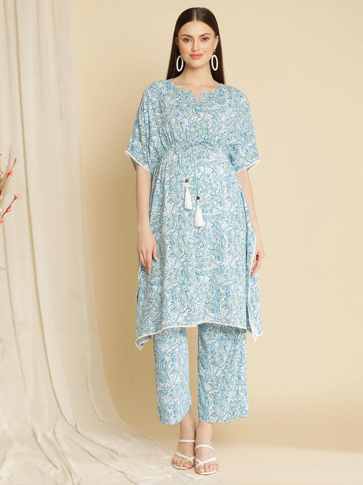 2pc. Pregnancy Kaftan Set