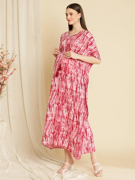 Pregnancy Kaftan Gown