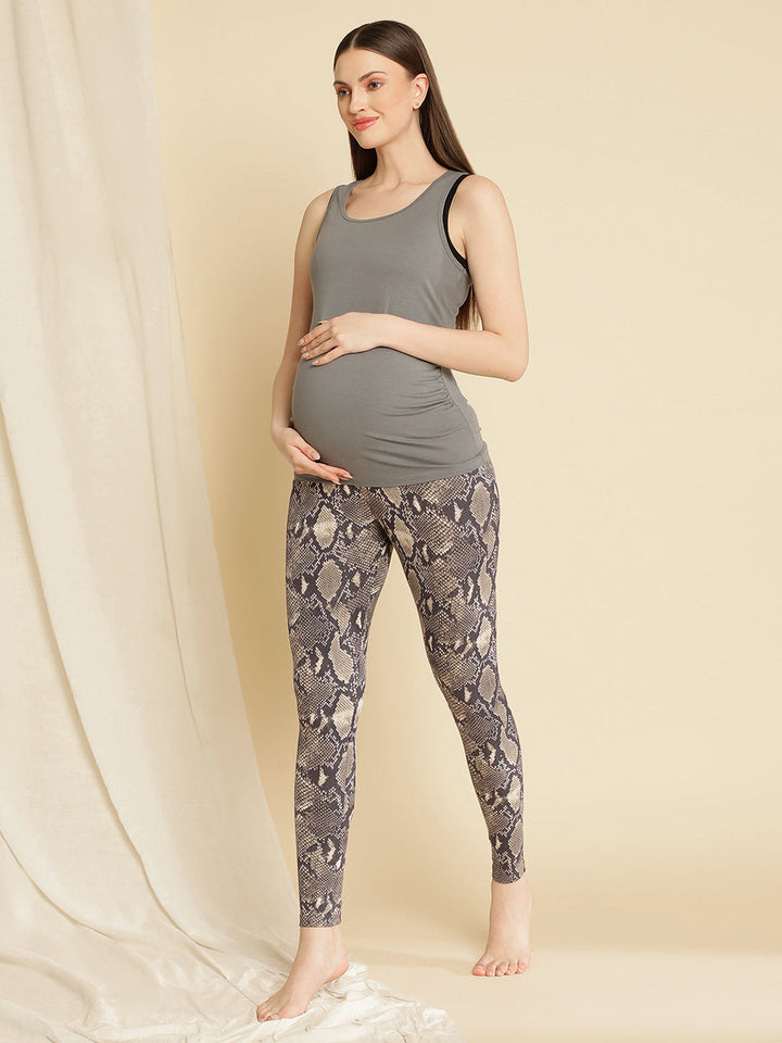 Pregnancy Printed Leggings