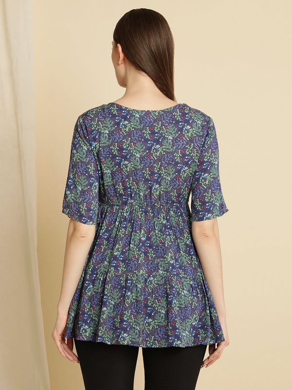 Pregnancy Tiered Top