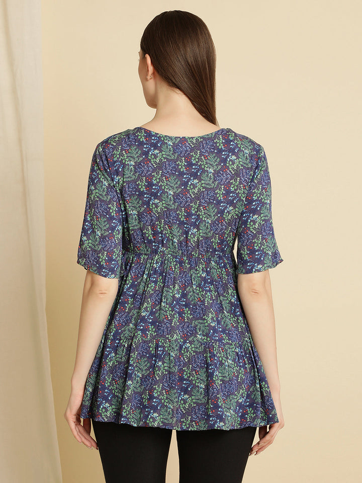 Pregnancy Tiered Top