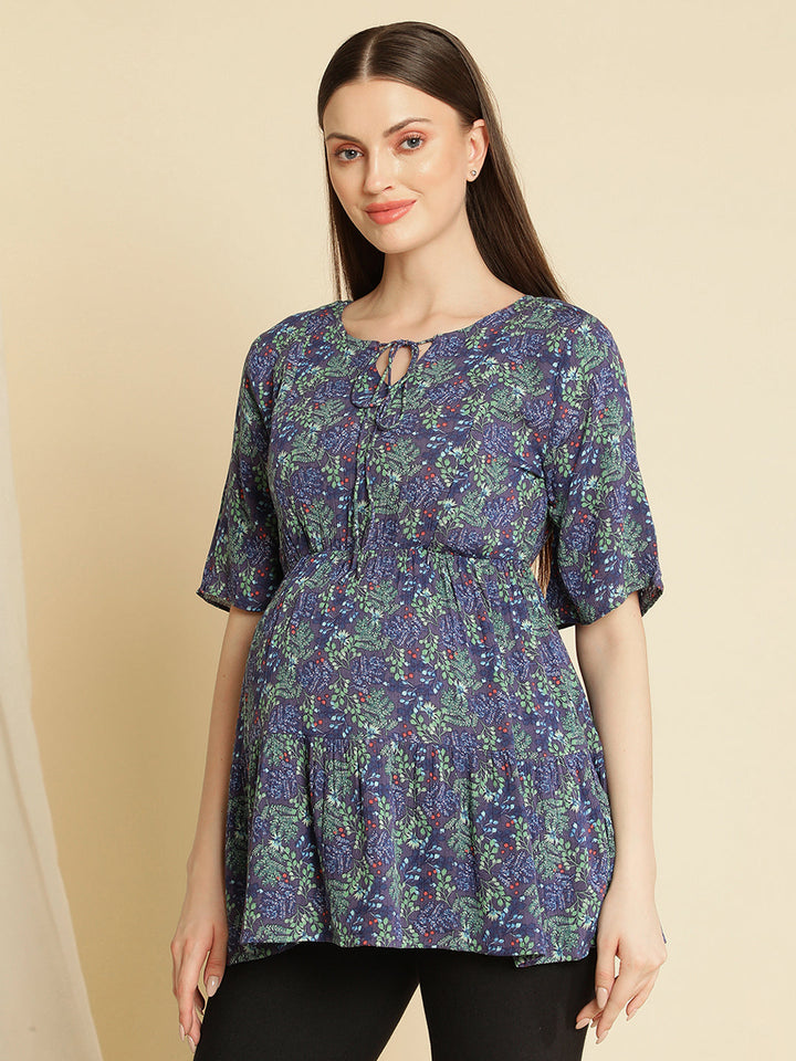 Pregnancy Tiered Top