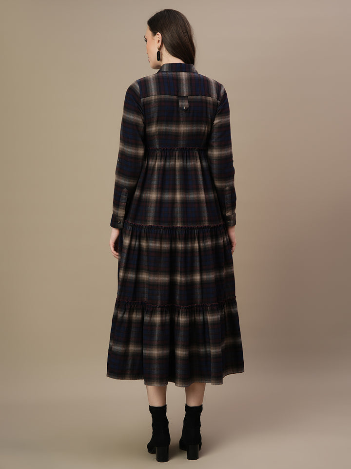 Pregnancy Winter Maxi Dress