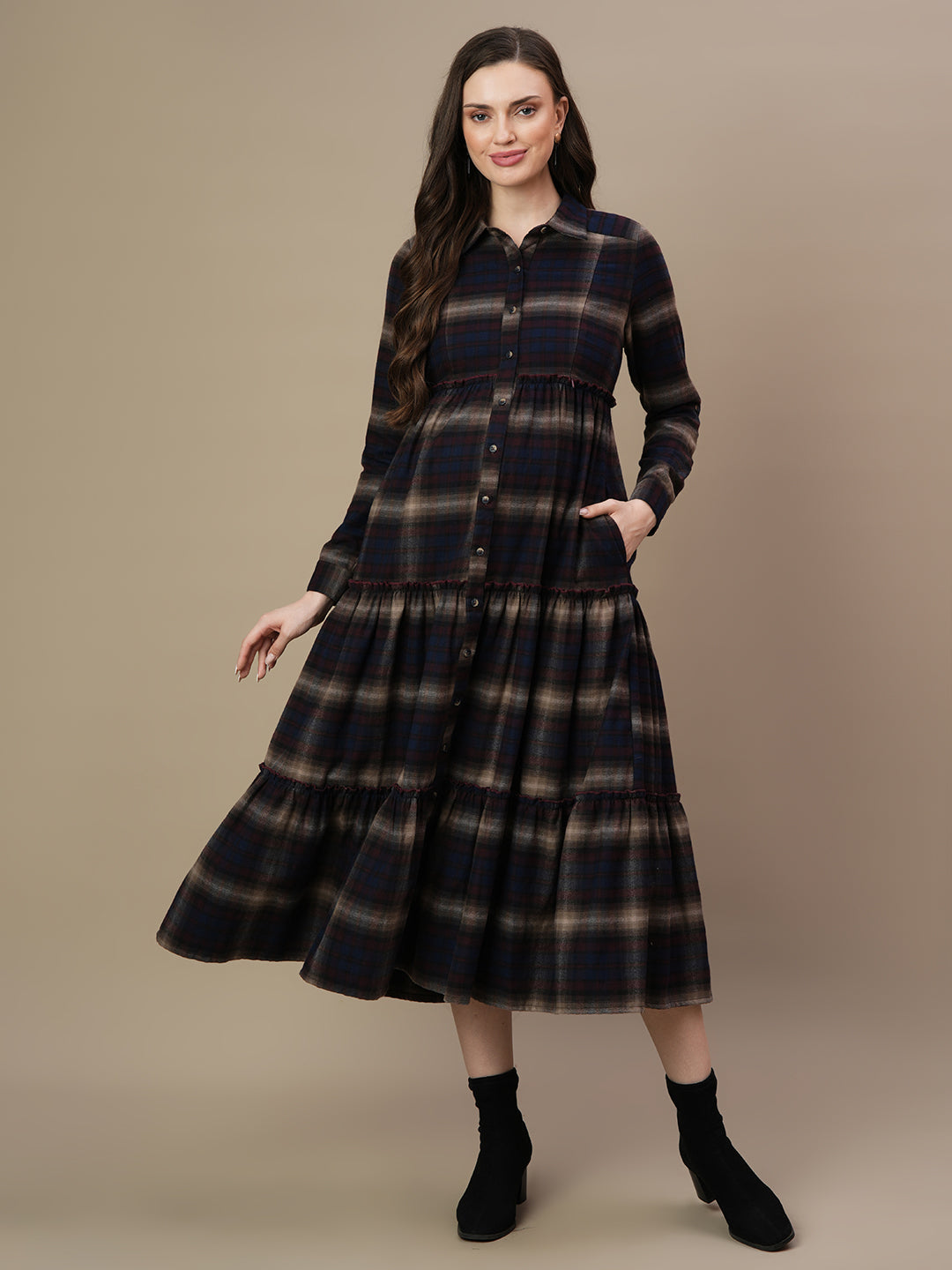 Buy Pregnancy Winter Maxi Dress Buy Pregnancy Winter Maxi Dress