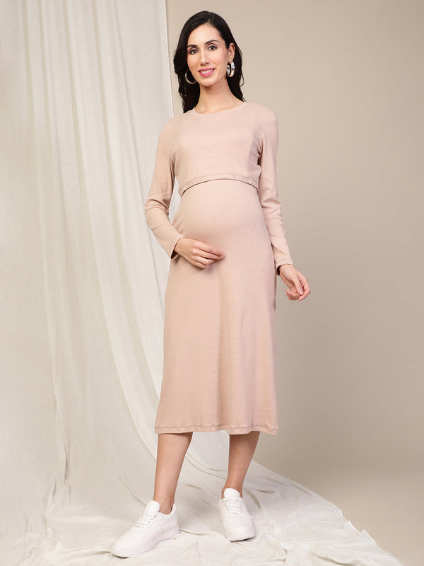 Double Layer Green Feeding Dress