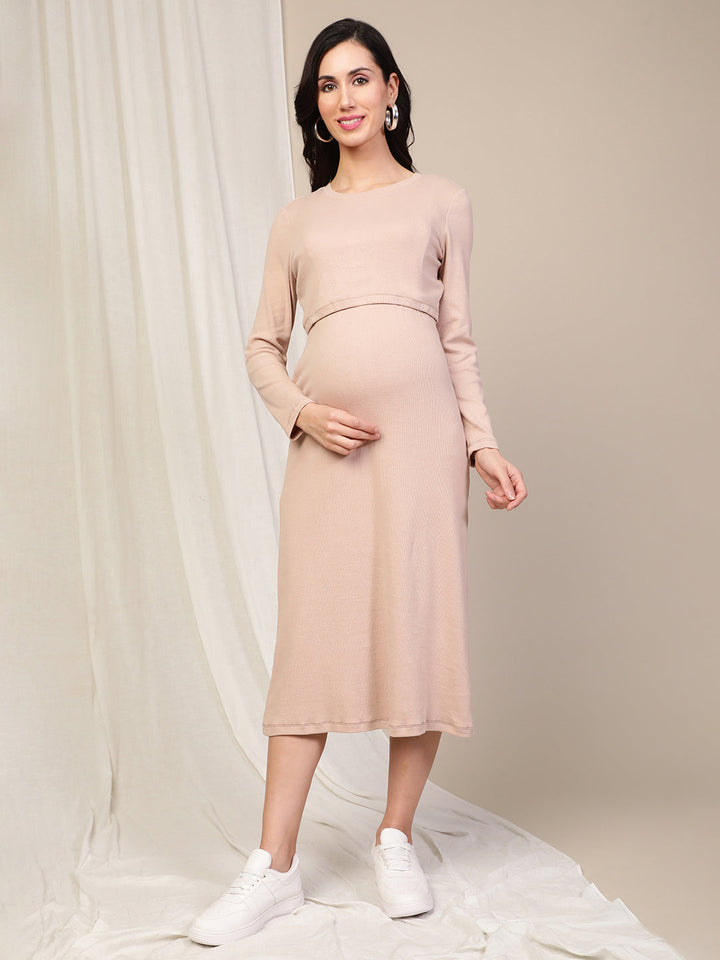 Double Layer Green Feeding Dress