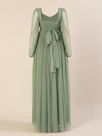 sage green maternity dress long sleeve SHEIN Elegant Sage Green Maternity Dress For Pregnant Women,Autumn  Photoshoot Long Sleeve Ribbed Knit Maxi Dress With Flare Sleeve,Solid Color  Fall