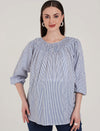Striped Maternity Top