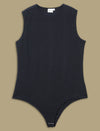 Women Plus Size Bodysuit Top- Navy Blue