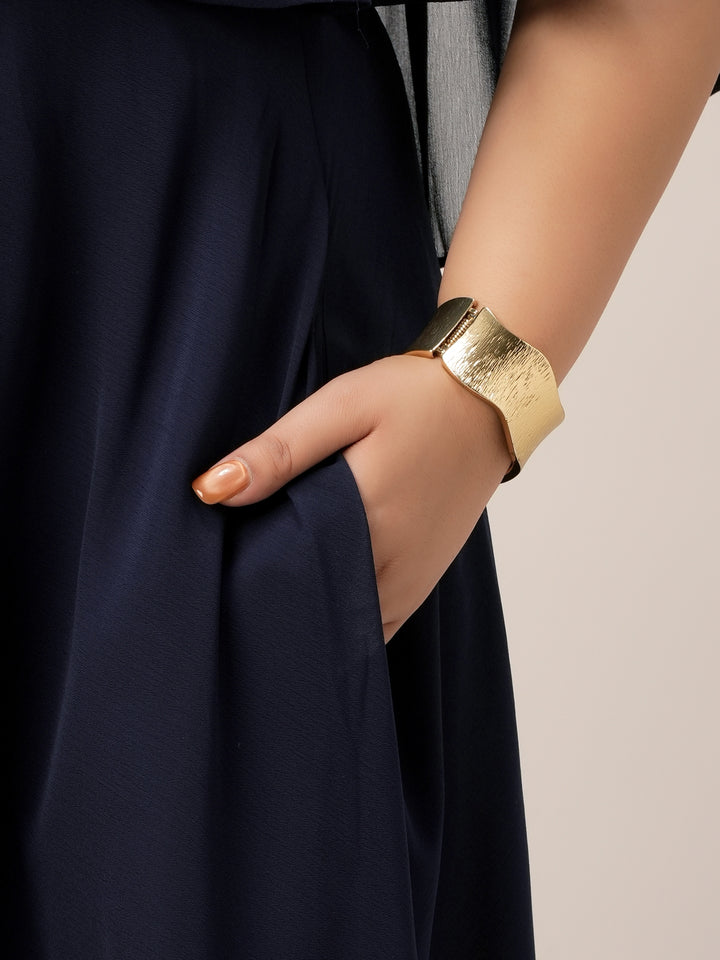 Plus Size Party Georgette Midi Dress Cape Sleeves