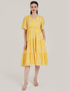 Yellow Summer Maternity Dress