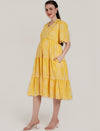 Yellow Summer Maternity Dress