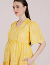 Yellow Summer Maternity Dress