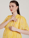 Yellow Summer Maternity Dress