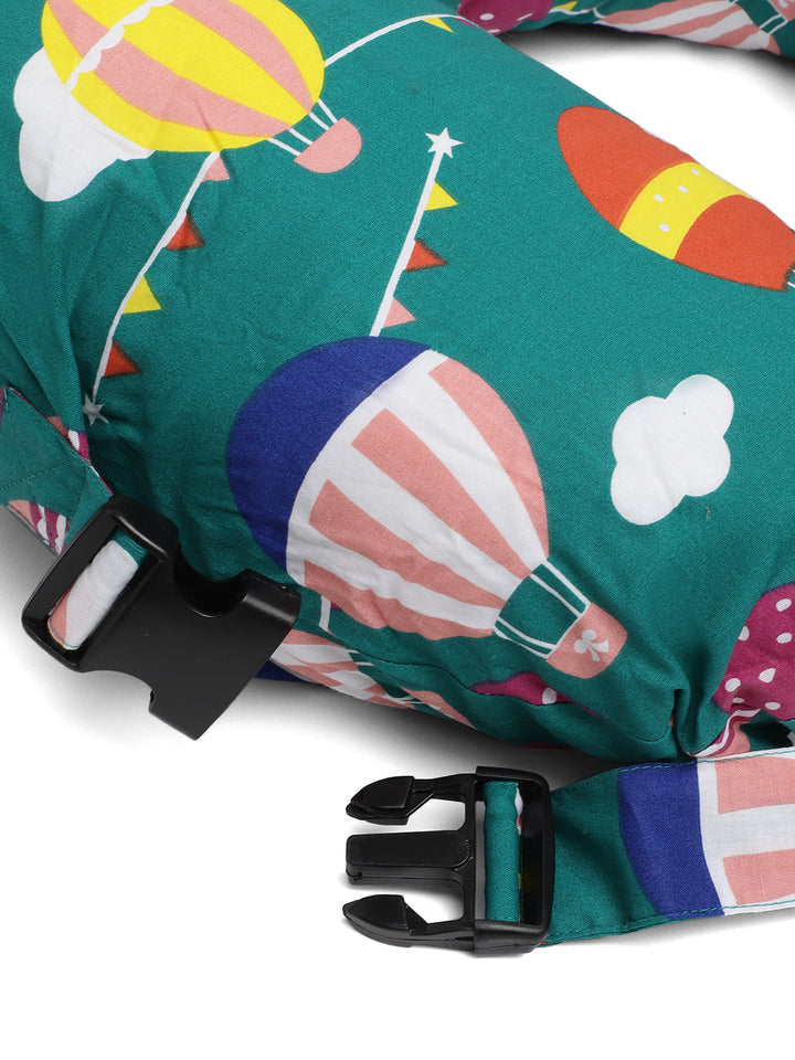 zipper opening to remove feeding pillow for washing