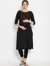 2pc. Maternity Kurta + Leggings Set