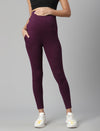 Purple Maternity Leggings