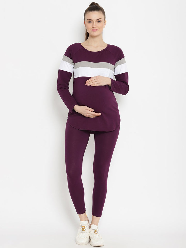 Buy 2pc. Maternity Athleisure Set Black