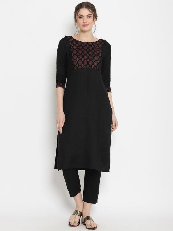 Kimaya Nursing Cotton Kurta