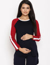 Essential Crew-Neck Maternity T-Shirt