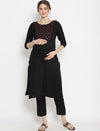 Maternity Zipper Kurta