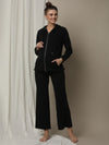 2pc. Maternity Lounge Set- Black