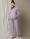 2pc. Maternity Lounge Set- Purple